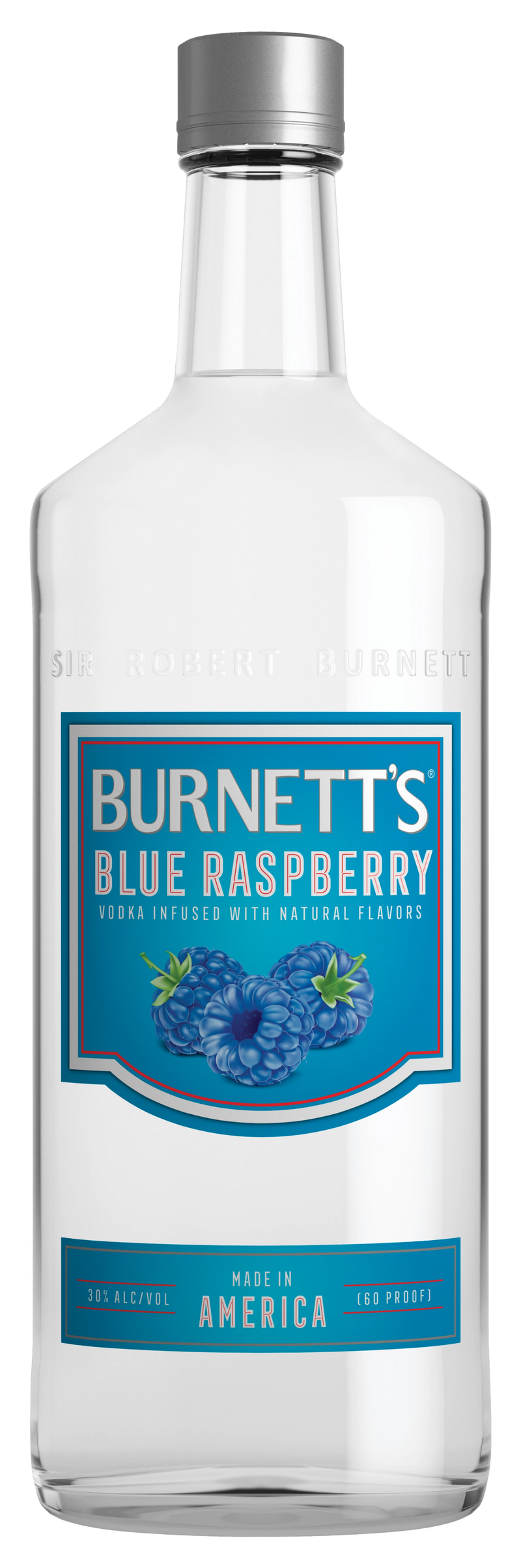 BURNETT'S BLUE RASPBERRY