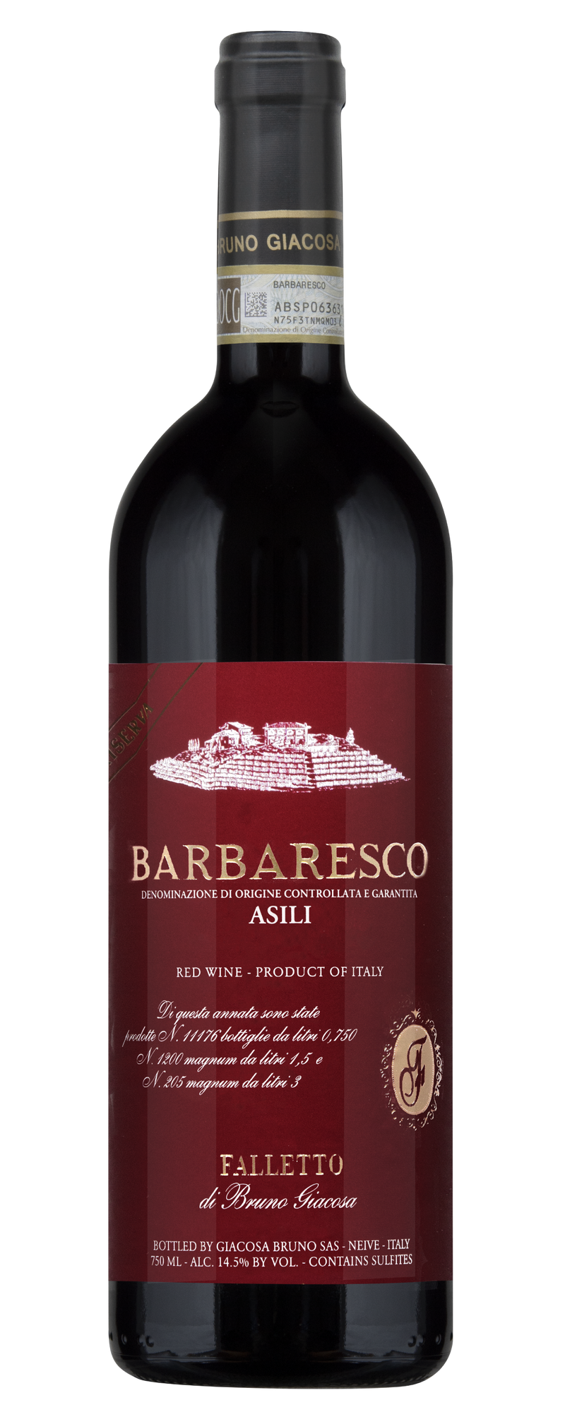 B Giacosa Barbaresco "Asili" Red