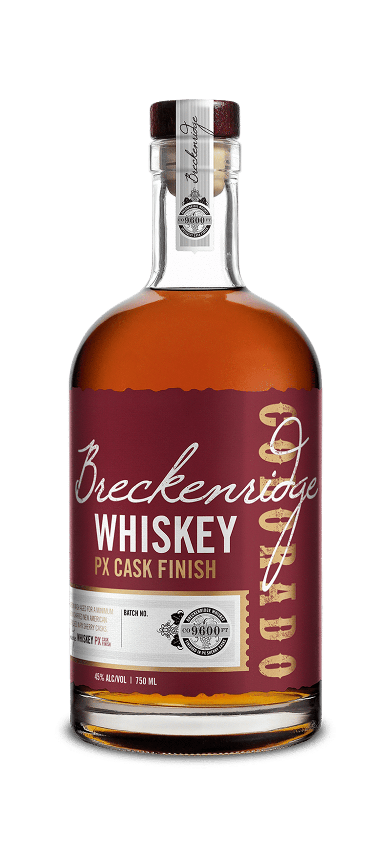 BRECKENRIDGE WHISKEY PX CASK American Whiskey BeverageWarehouse