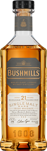 BUSHMILLS MALT-21 YR (IRISH)