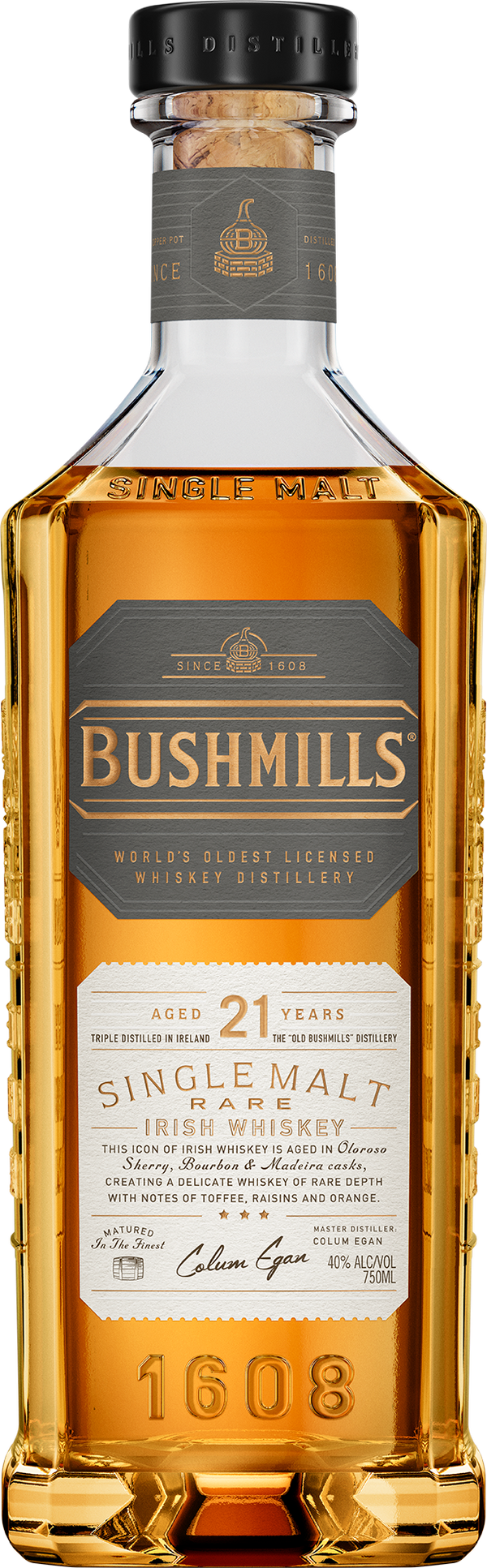 BUSHMILLS MALT-21 YR (IRISH)