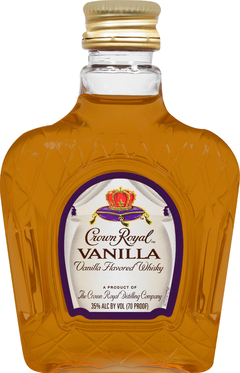 CROWN ROYAL VANILLA 50ML SLEEVE (6 BOTTLES)