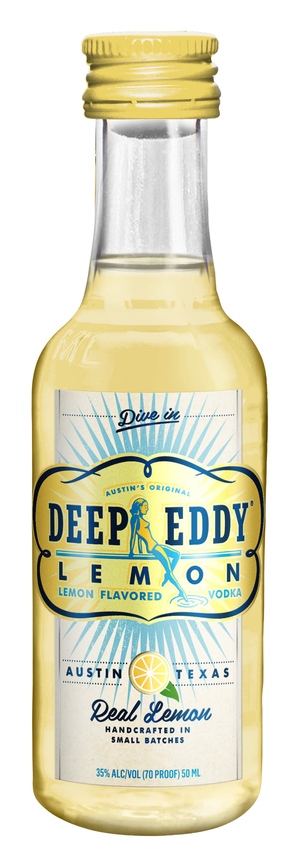 DEEP EDDY LEMON PL 50ML SLEEVE (10 BOTTLES)