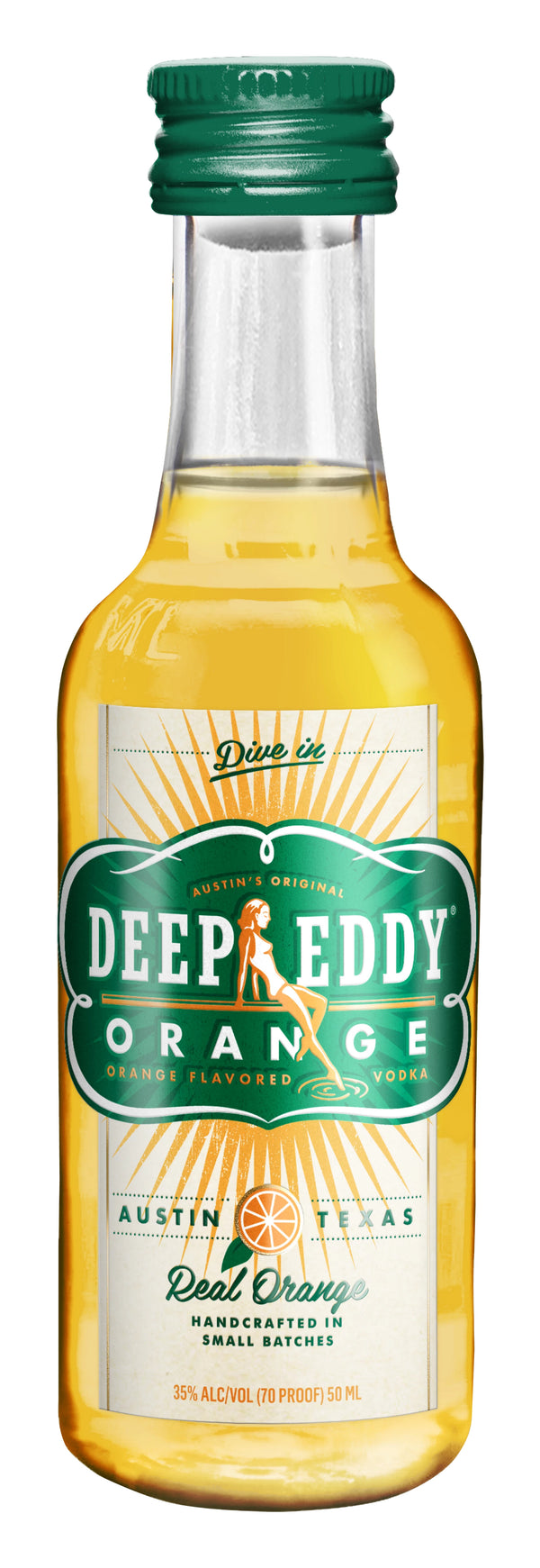 DEEP EDDY ORANGE 50ML SLEEVE (10 BOTTLES)