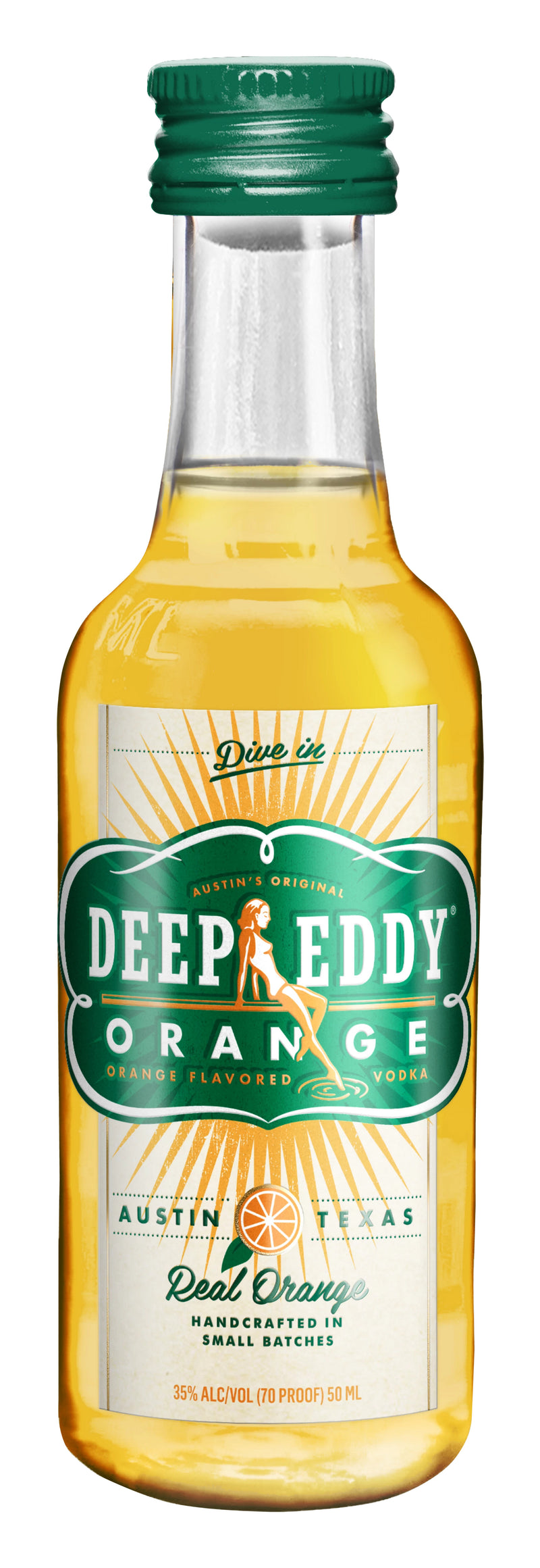 DEEP EDDY ORANGE 50ML SLEEVE (10 BOTTLES)