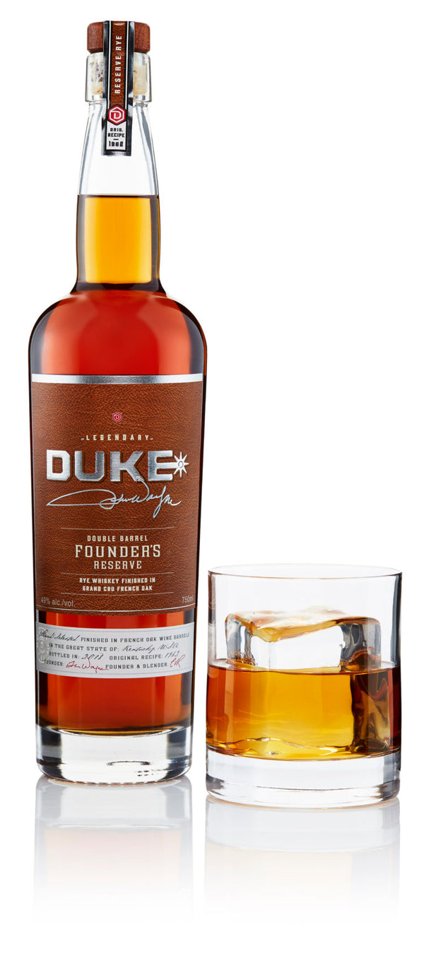 DUKE DOUBLE BARREL RYE WHISKEY Rye BeverageWarehouse