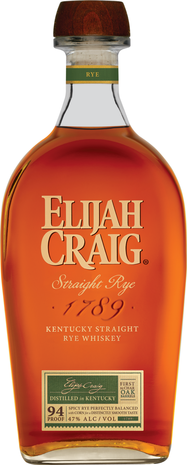 ELIJAH CRAIG STRAIGHT RYE WSKY