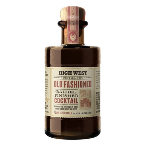 HIGH WEST OLD FASHIONED RTD 375ML