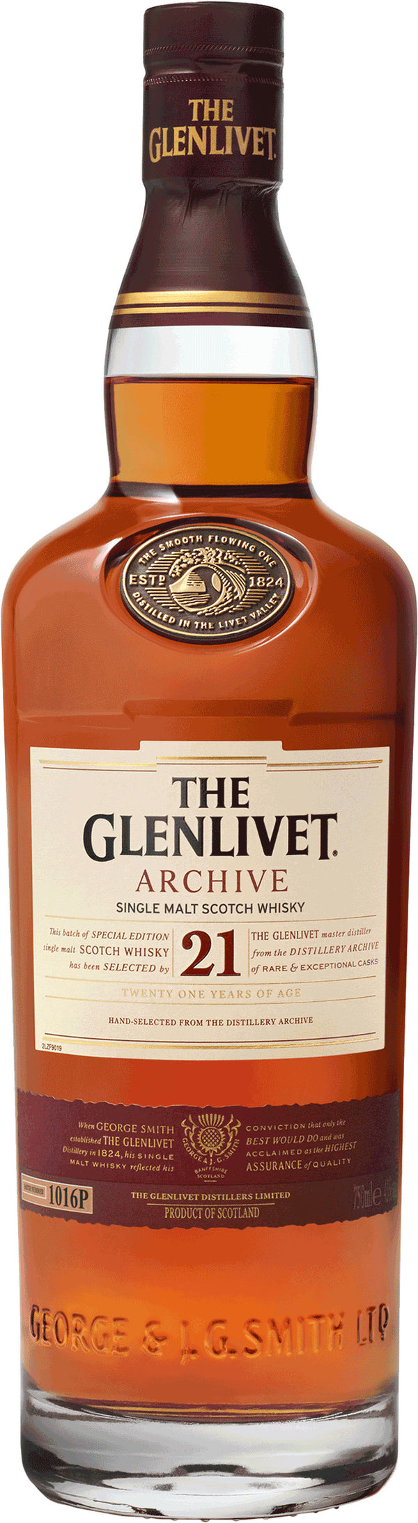 GLENLIVET ARCHIVE-21 YR