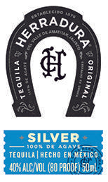 HERRADURA SILVER 50ML SLEEVE (12 BOTTLES)