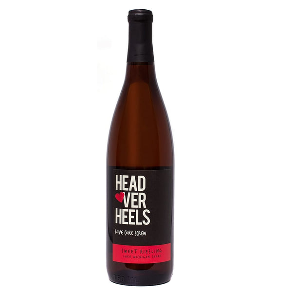 Love Cork Screw 'Head Over Heels' Sweet Riesling, Lake Michigan Shore