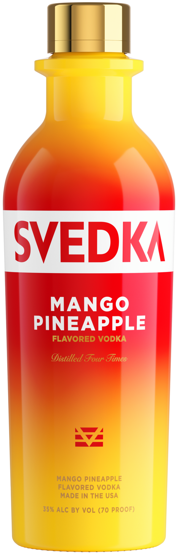 SVEDKA MANGO PINEAPPLE 375ML