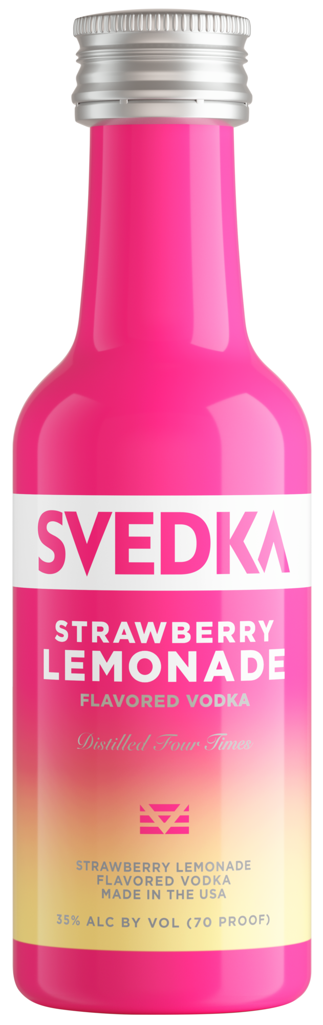 SVEDKA STRAWBERRY LEMONADE PL 50ML SLEEVE (10 BOTTLES)