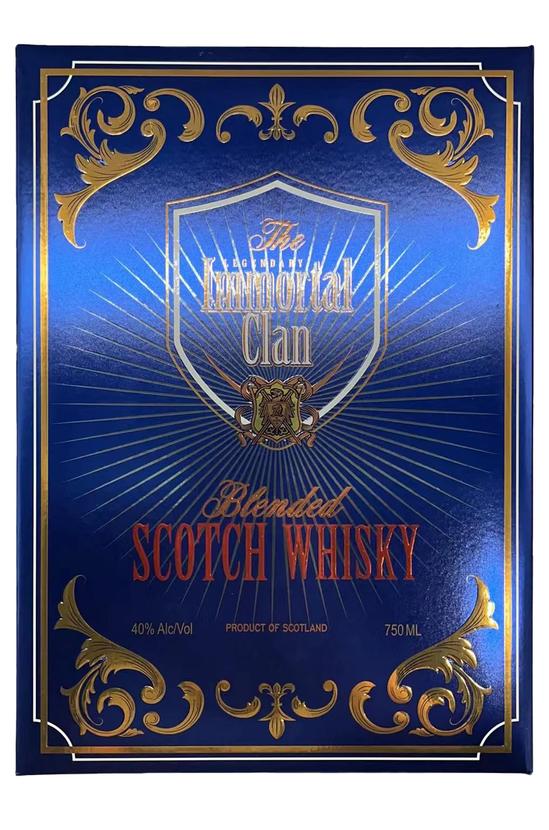 THE IMMORTAL CLAN SCOTCH WHSKY