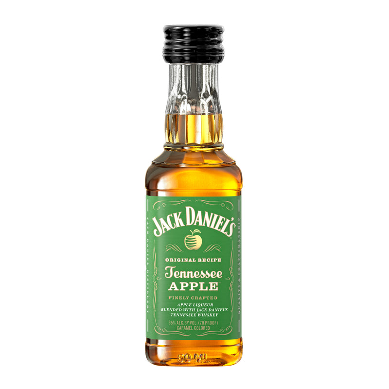 J DANIELS TENNESSEE APPLE 50ML SLEEVE (10 BOTTLES)