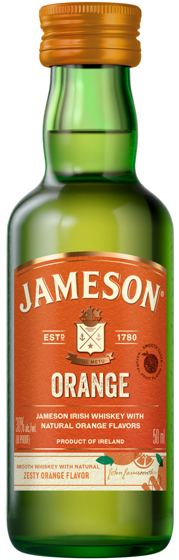 JAMESON ORANGE 50ML SLEEVE (12 BOTTLES)