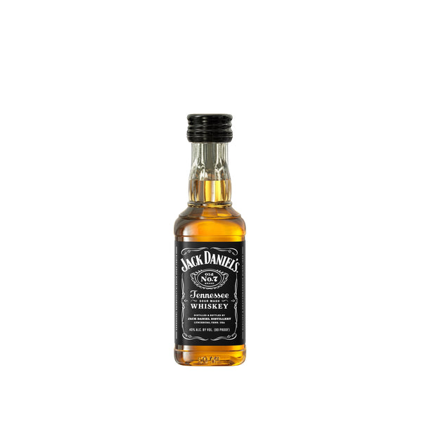 J DANIELS OLD 7 BLACK 50ML SLEEVE (10 BOTTLES)