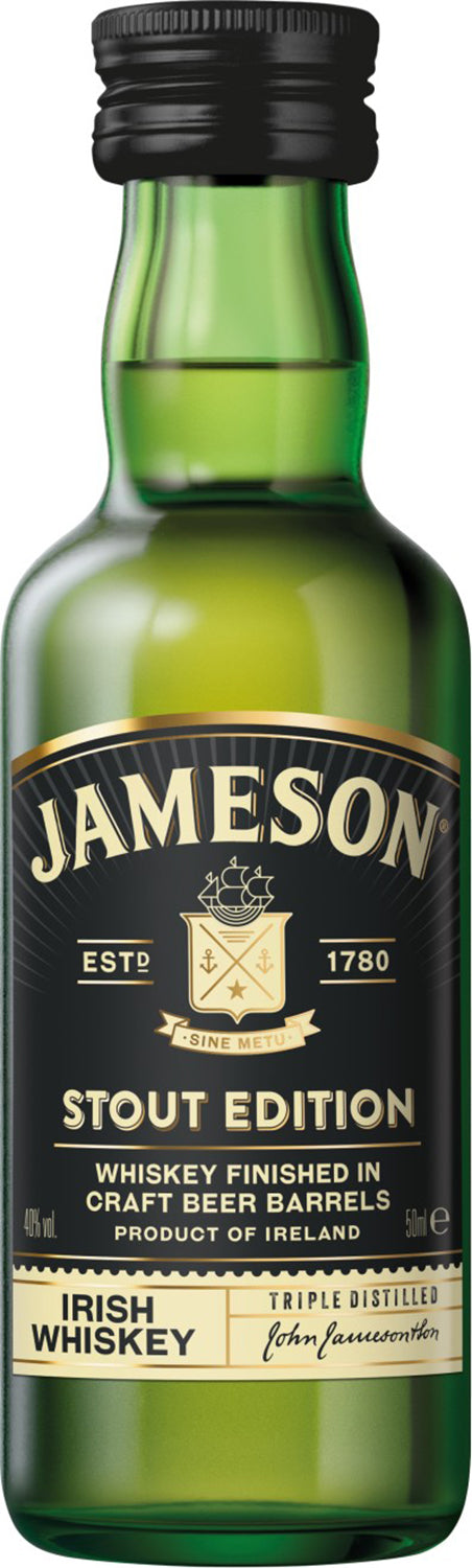 JAMESON CASKMATES STOUT 50ML SLEEVE (12 BOTTLES)