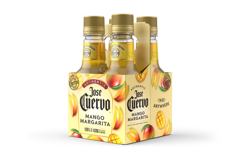 Jose Cuervo Mango Margarita 200ml (4 Pack)