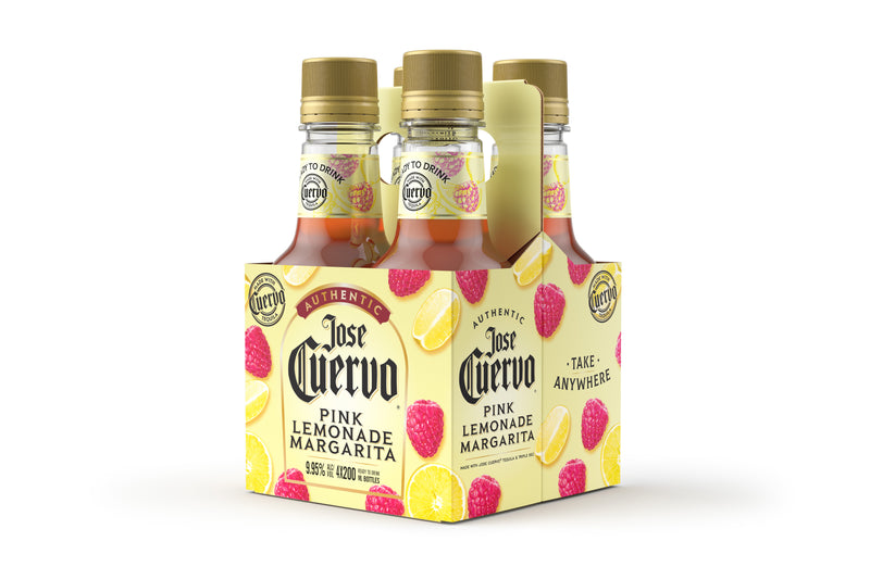 Jose Cuervo Pink Lemonade Margarita 200ml (4 Pack)