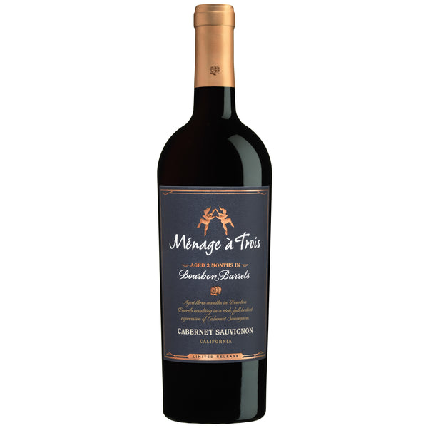 Menage a Trois Bourbon Barrel Cabernet Sauvignon, California