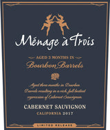 Menage a Trois Bourbon Barrel Cabernet Sauvignon, California