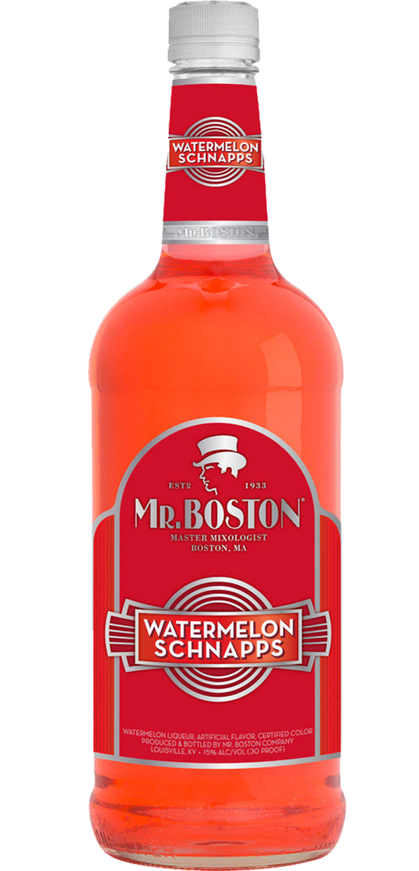 Mr Boston Watermelon Schnapps Schnapps BeverageWarehouse