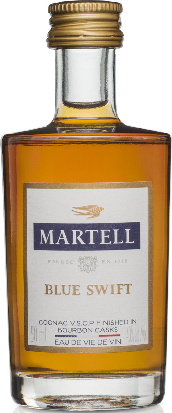 MARTELL BLUE SWIFT 50ML SLEEVE (12 BOTTLES)