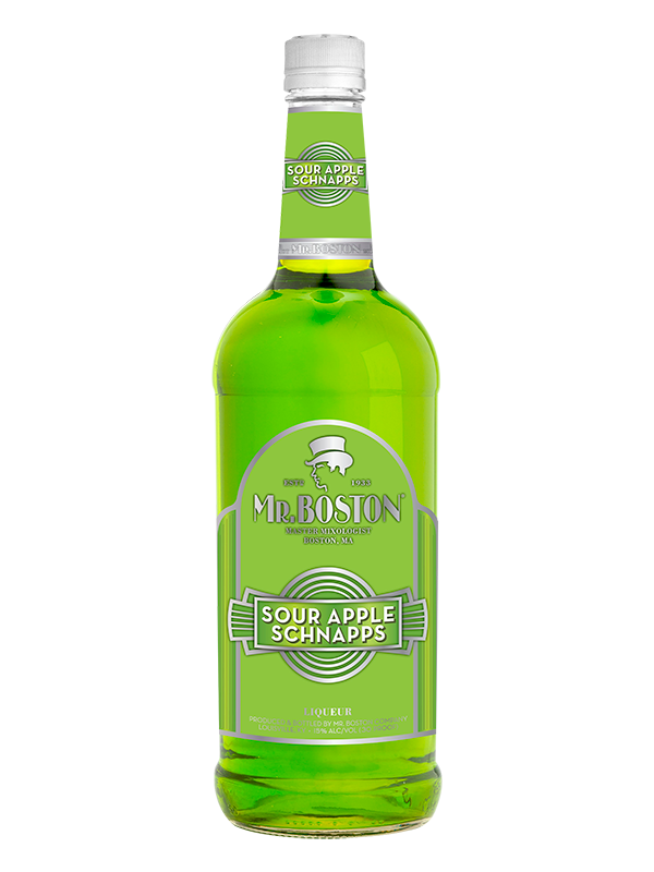 Mr Boston Sour Apple Schnapps Schnapps BeverageWarehouse