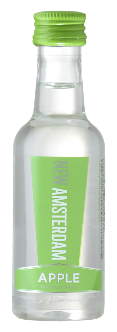 NEW AMSTERDAM APPLE PL 50ML SLEEVE (10 BOTTLES)