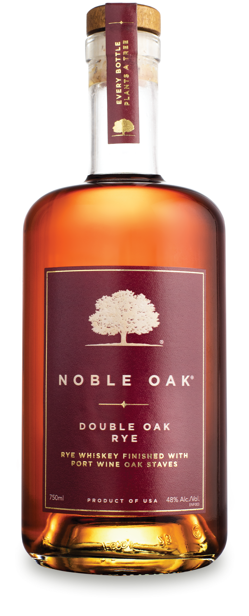 NOBLE OAK DOUBLE OAK RYE Rye BeverageWarehouse