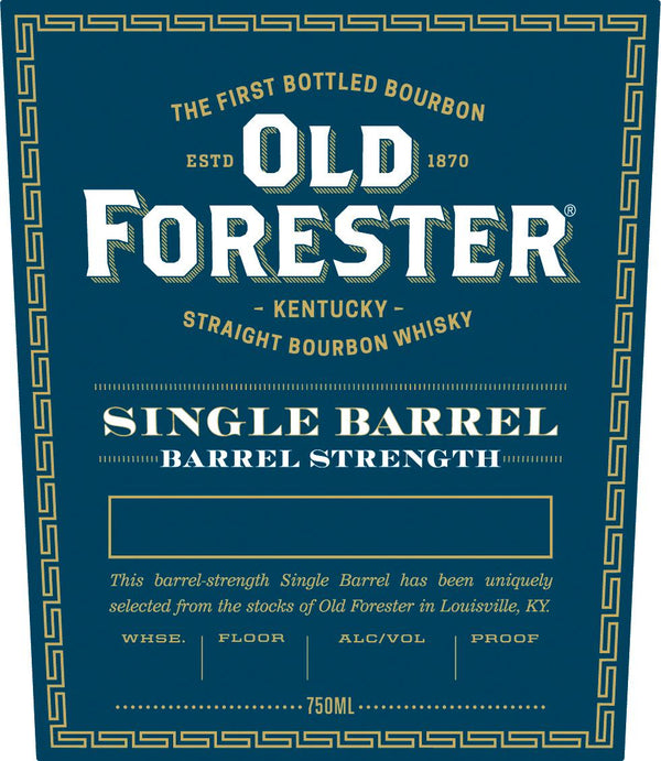 OLD FORESTER SB BRRL STRENGTH