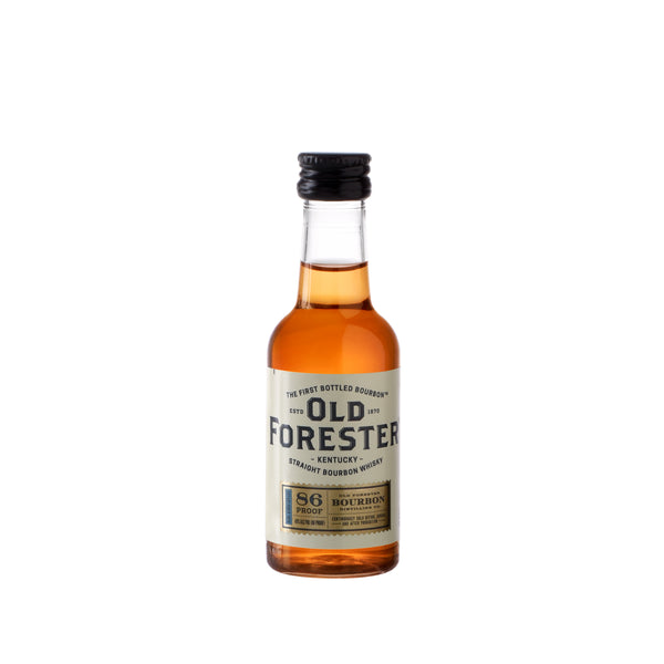 OLD FORESTER 86 50ML SLEEVE (10 BOTTLES)