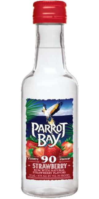 PARROT BAY STRAWBERRY RUM PL 50ML SLEEVE (12 BOTTLES)