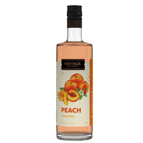 HERITAGE PEACH VODKA Vodka BeverageWarehouse