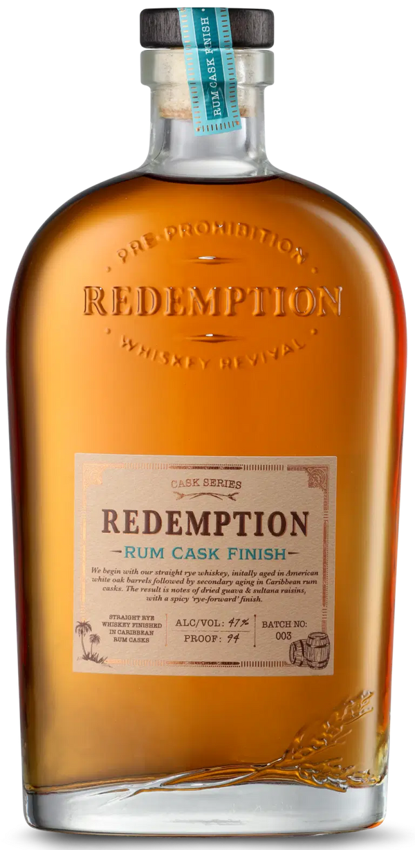 REDEMPTION RYE RUM CASK FINISH