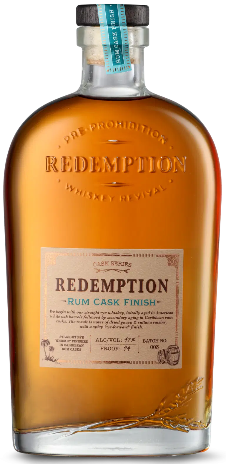 REDEMPTION RYE RUM CASK FINISH