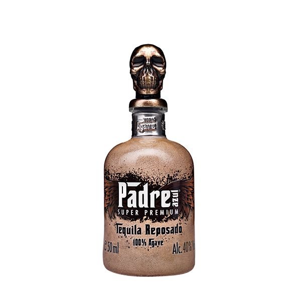 PADRE TEQUILA REPOSADO 50ML SLEEVE (10 BOTTLES)