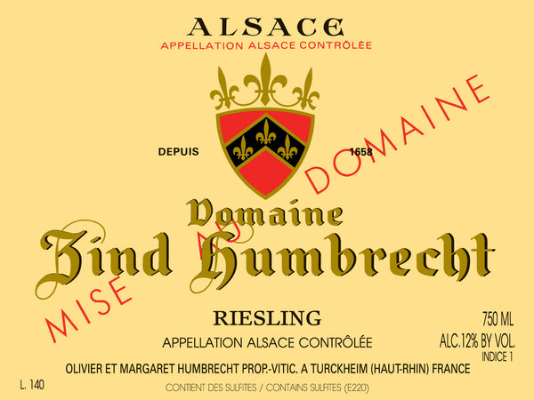 Zind-Humbrecht Riesling, Alsace