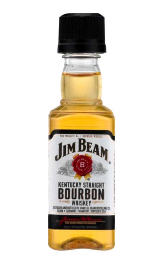 JIM BEAM PL 50ML SLEEVE (10 BOTTLES)