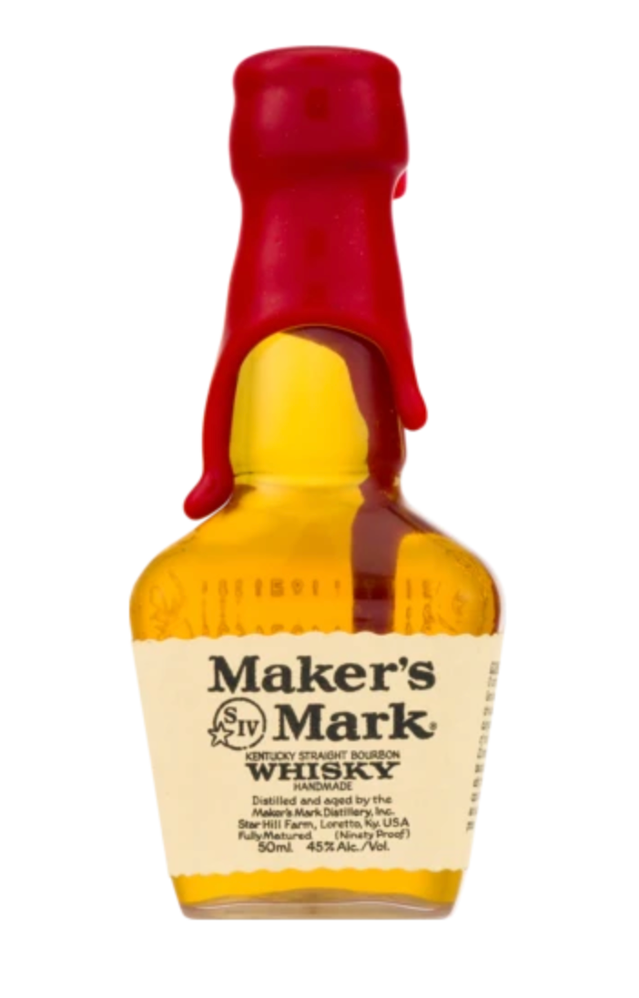 MAKER'S MARK BBN PL 50ML SLEEVE (12 BOTTLES)