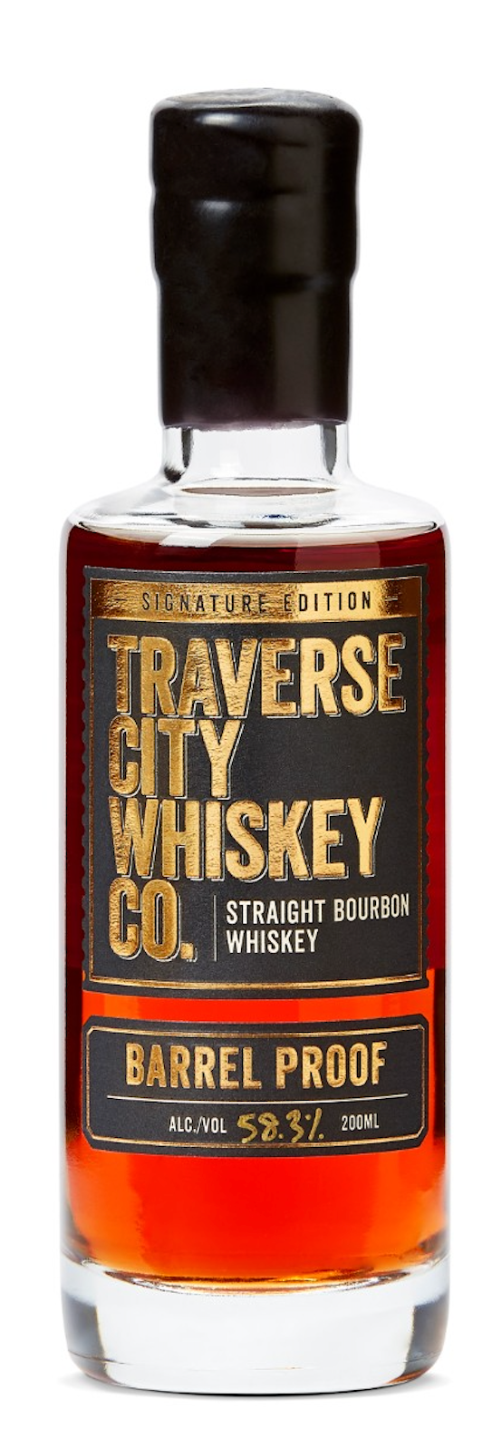 TRAVERSE CITY BARREL PROOF BOURBON 200ML