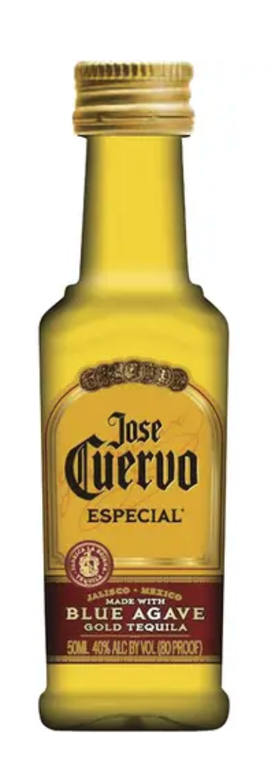 JOSE CUERVO ESPECIAL GOLD 50ML SLEEVE (10 BOTTLES)