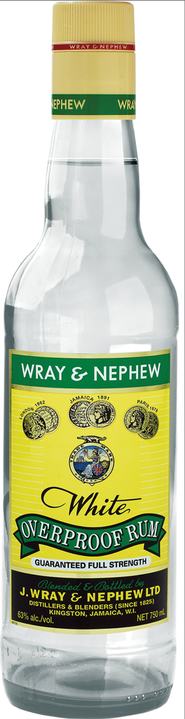 WRAY & NEPHEW WHITE OVERPROOF