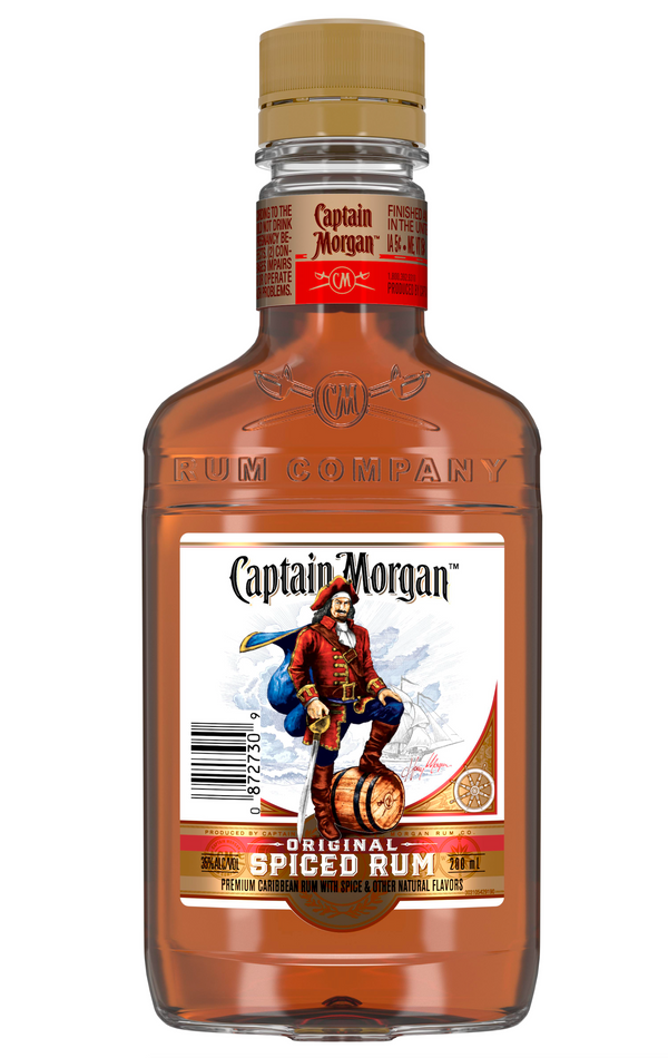 CAPT MORGAN SPICED RUM (P R) 200ML