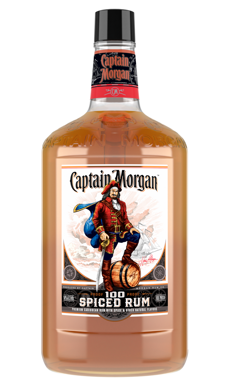 CAPTAIN MORGAN SPICED-100 1750ML