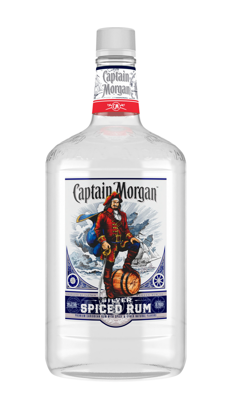 CAPTAIN MORGAN WHITE RUM 1750ML