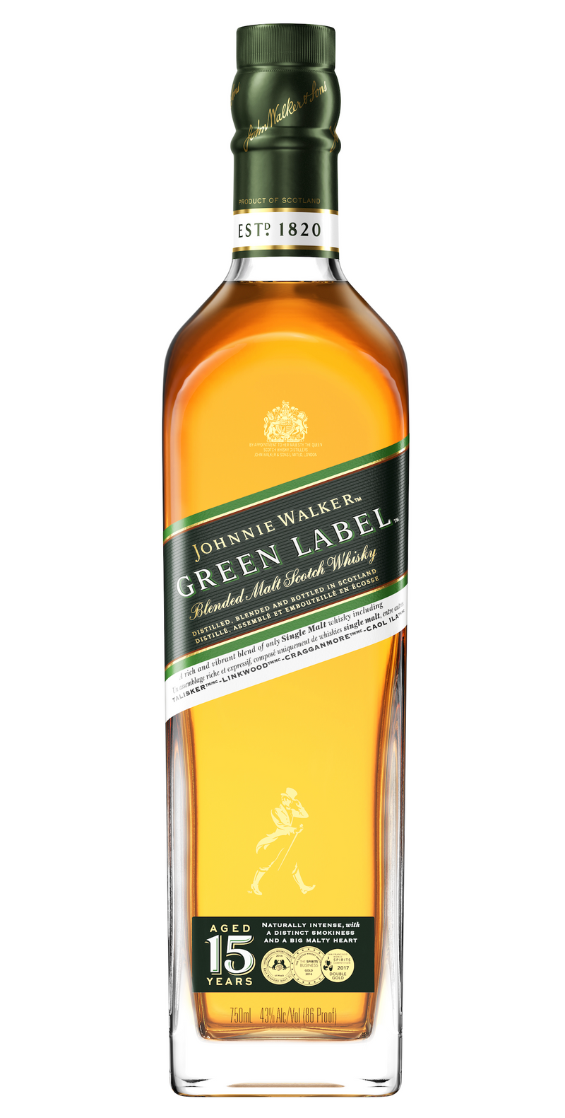 JOHNNIE WALKER GREEN LABEL