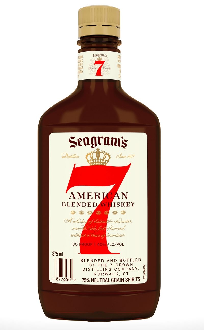 SEAGRAM'S 7 CROWN PL 375ML