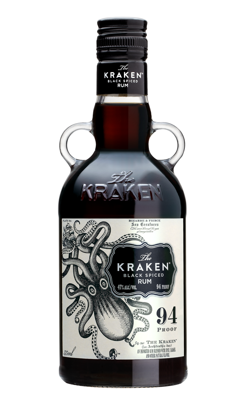 KRAKEN BLACK SPICED RUM 375ML